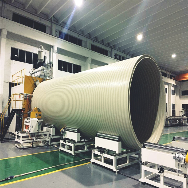 HDPE saluran paip pencemaran berdiameter besar