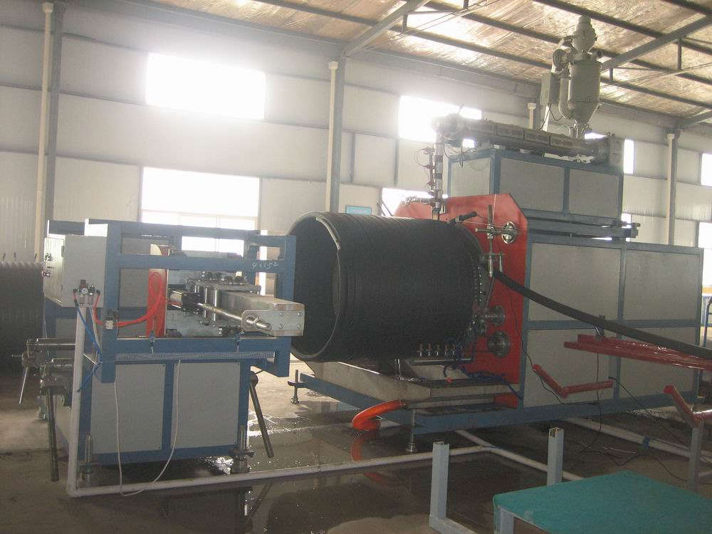 Jentera pembuatan paip penggulungan HDPE