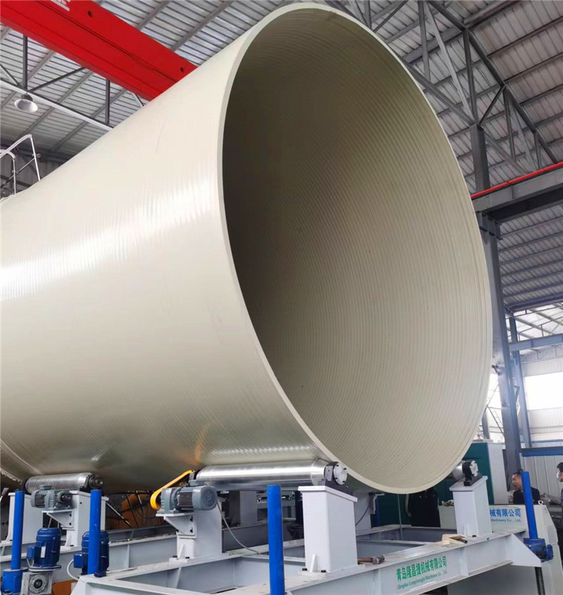 Garisan penyemperitan paip PPH Diameter Besar untuk tangki