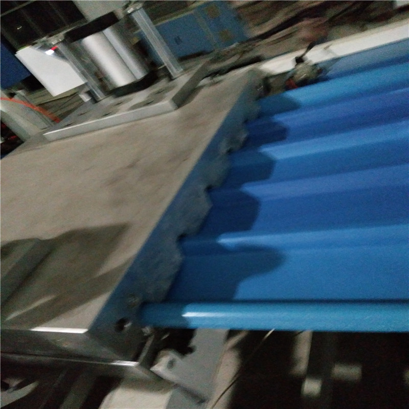 Talian Penyemperitan Lembaran Bumbung Plastik Trapezoid PVC Beralun