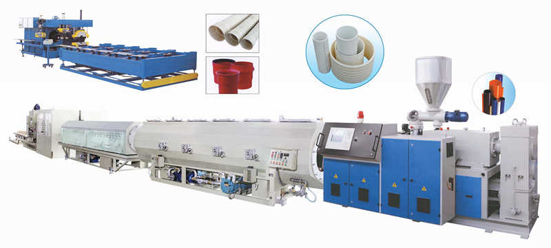 PVC Line Pengeluaran Paip Bekalan Udara PVC Besar